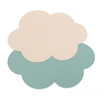 Custom Kids Placemats Cloud Shape Placemat para crianças pequenas