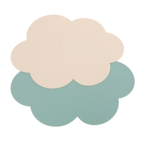 Placemat Cloud ShapeMat ของเด็กที่กำหนดเองสำหรับเด็กวัยหัดเดิน