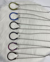 Handheld Magnifier Fashionable Hanging Neck Reading Glasses