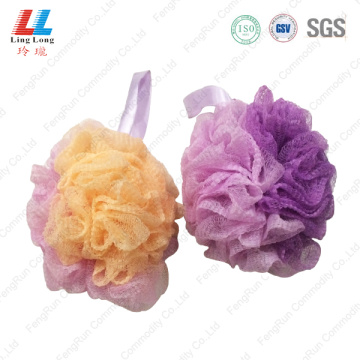 Soft loofah charming body sponge ball