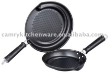 Set of 2 Nonstick Fat Free Frying Pan