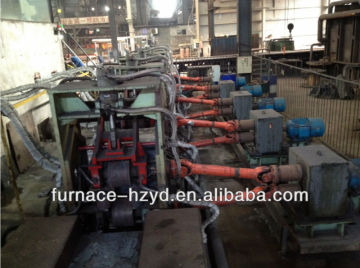 Steel billet induction heating furnace