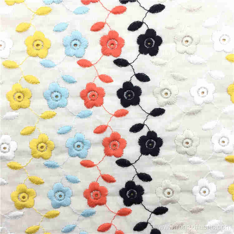 Pattern elastic force Sewing embroidery cotton fabric