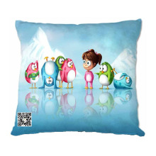 OEM new style elastic environmental printed christmas pillow cases