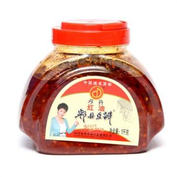Chinese Sichuan Sauce 1000g Pixian Hot Oil Bean Sauce