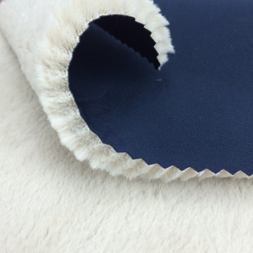 Knitted polyester shiny latest Columbia jacket fabric for men pictures