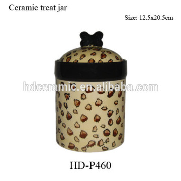 Ceramic treat jar