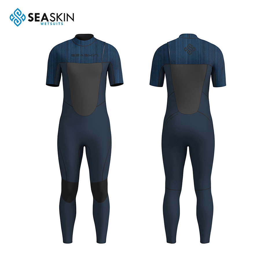 Seaskin 2/3mm Neoprene Short Sleeve Springsuit Wetsuit