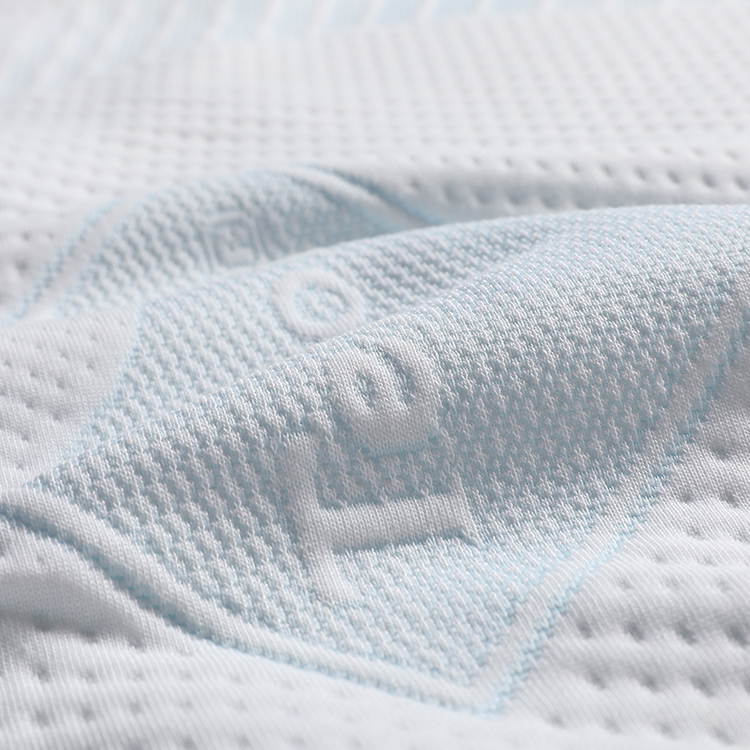 Waterproof Resists Spills & Releases Stains Knitted Jacquard Mattress Fabric