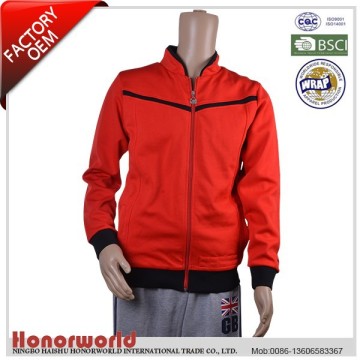 100% polyester tricot golf jacket / double sided sports jacket for man