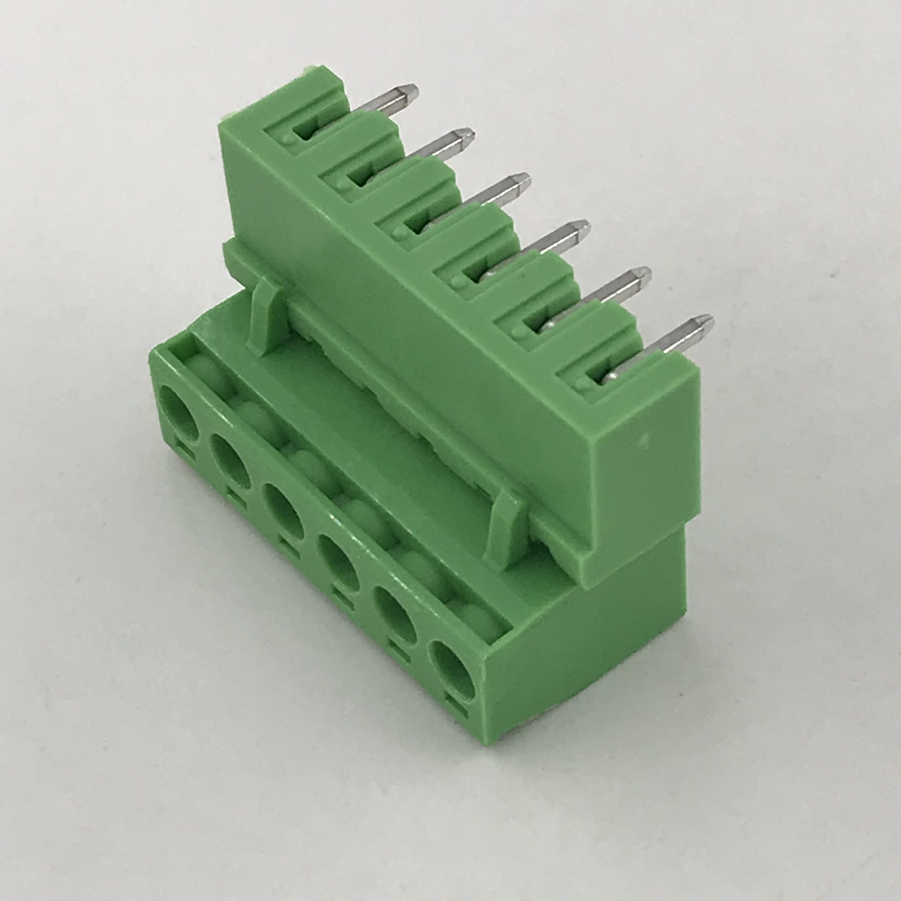 5.08mm ملعب بلوك طرف ثنائي الفينيل متعدد الكلور من الذكور