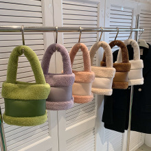 Top Trending Soft Fluffy Handbags, Luxury Shoulder Bags & Purses for Women in Winter Fashion