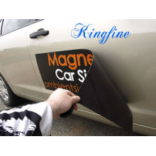Etiqueta engomada magnética impermeable desprendible de encargo del coche