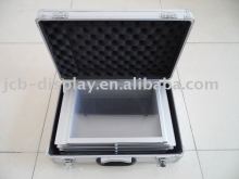 Aluminum Sliver Brochure shelf literature shelf