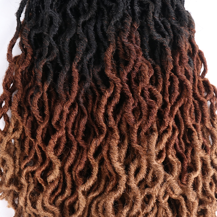 Julianna 36Inch Hot Quality Cheap Price Fashionable Synthetic Wholesale Goddess Faux Locs Crochet 36Inch Gypsy Locs Hair