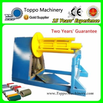 Hydraulic Iron Raw Material Uncoilers Made in China