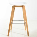 Υψηλά σκαμπό μπαρ χονδρική ξύλινη καρέκλα μπαρ μοντέρνα