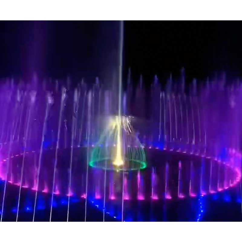 Colorful Small Water Music Fountain