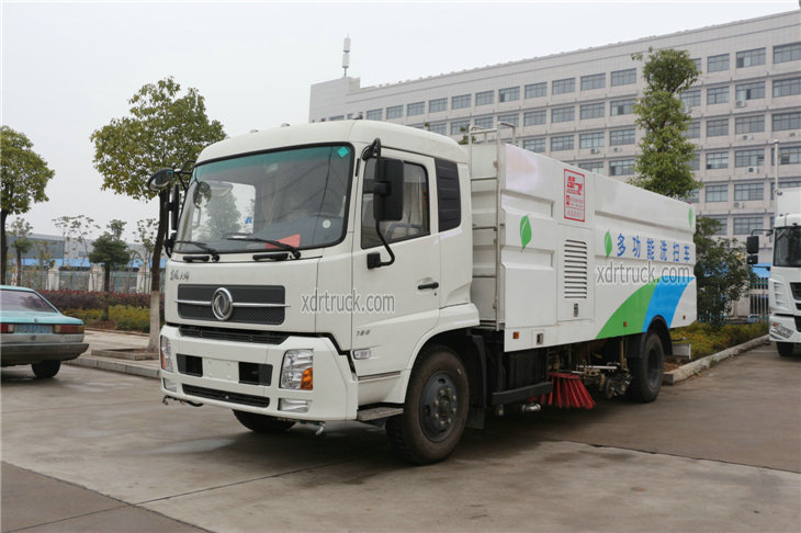 dongfeng sweeper washer truck