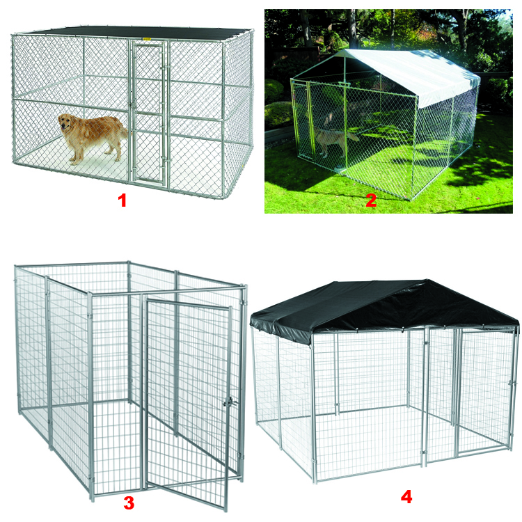 Manufacturer large welded wire mesh metal dog cages