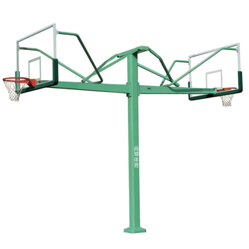 Petrel style fixed single-arm basketball loop stand