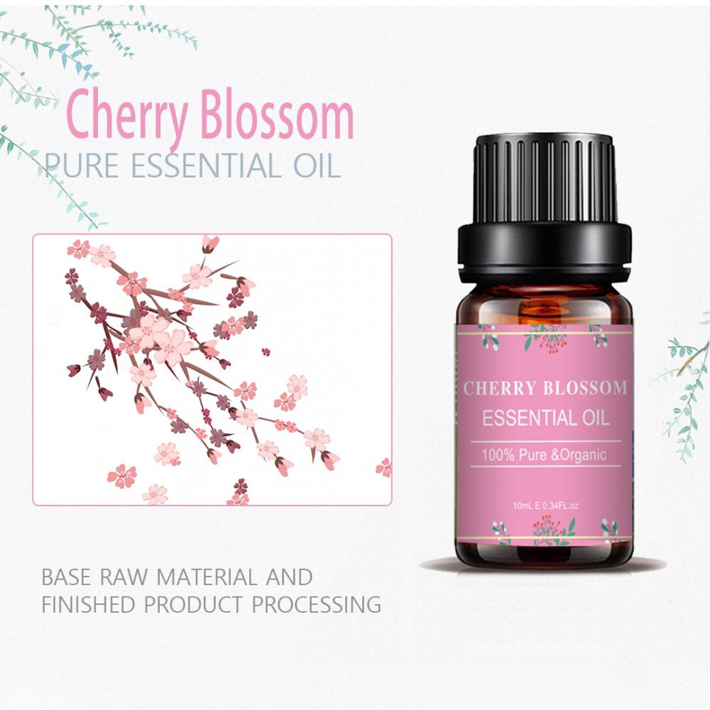 Blossoms de cereza Aroma Organic Perfume Pure Essential Oil