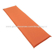 Self-inflating mattress, 190T polyester coated TUP, mat with small round holeNew