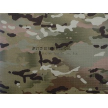 Rip-Stop CVC Fabric Camouflage Woodland