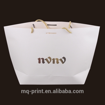 Shanghai manufactory hotsell shopping paper garment bag