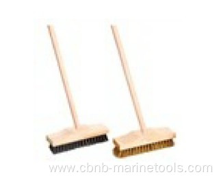 Nylon deck brushes