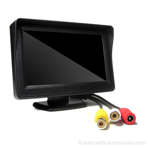 Caméra de rétro-caméra de voiture avec moniteur LCD Sauvegarde de la voiture