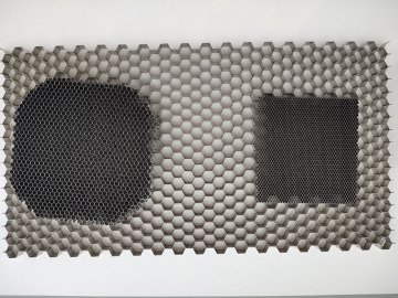 EMI Shielding Waveguide Window For Airplane