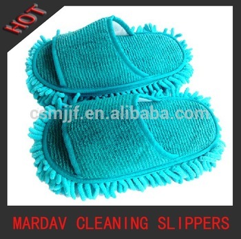 Hot Sale Microfiber Floor Mop Chenille Cleaning Slippers                        
                                                Quality Assured