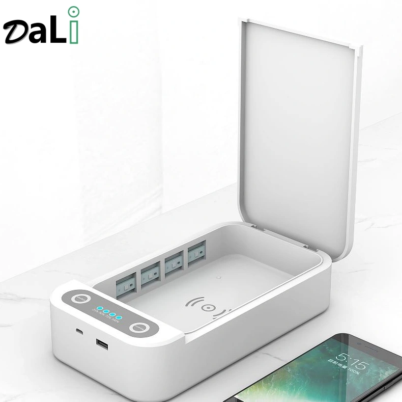 Mobile Phone Disinfection Light UVC LED Portable UVC Light Cell Phone Sterilizer Machine Box Clean Price Disinfection