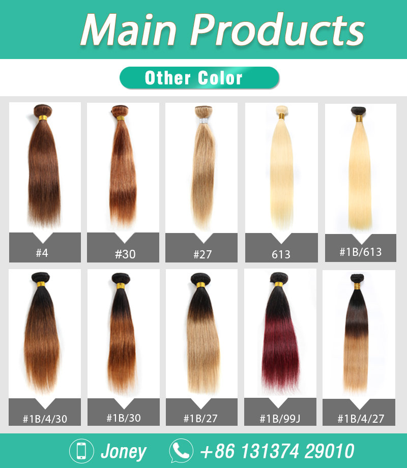 human hair bundles 4X4closure 13X4 frontal wig blonde hair full lace wig 10-30 inch in stock