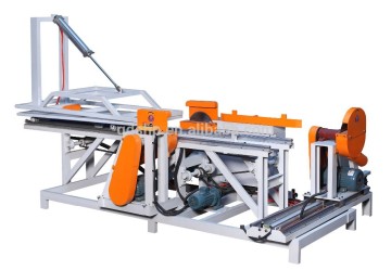 three edge veneer slicer wood veneer slicing machine