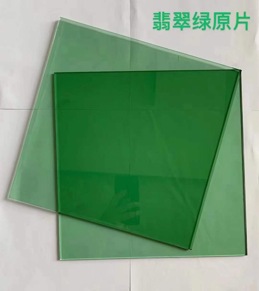 dark green float glass