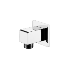 Wall-mounted shower elbow