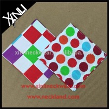 Screen Print 100% Silk Wholesale Pre Fold Pocket Squares