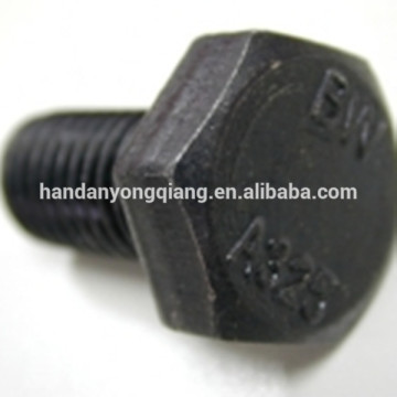 A325 black hex bolt size m8-m36