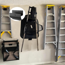 Versatile Garage Organizers: Heavy Duty Utility Ladder Hooks for Efficient Garage Storage