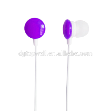 Promotional m&m in ear earbuds for mp3 player