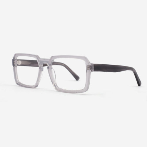 Rexangle Bevelling Acetate Men's Optical Frames