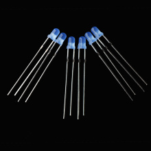 Blauwe LED 3 mm diffuus lichtgevende diode