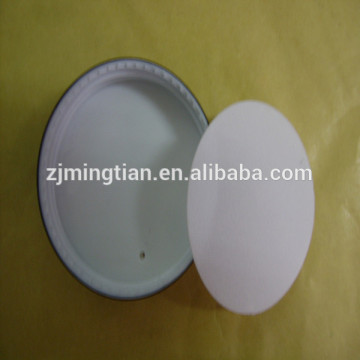 White foam cap sealing gasket
