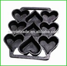 Heart Shape Cast Iron Bakeware
