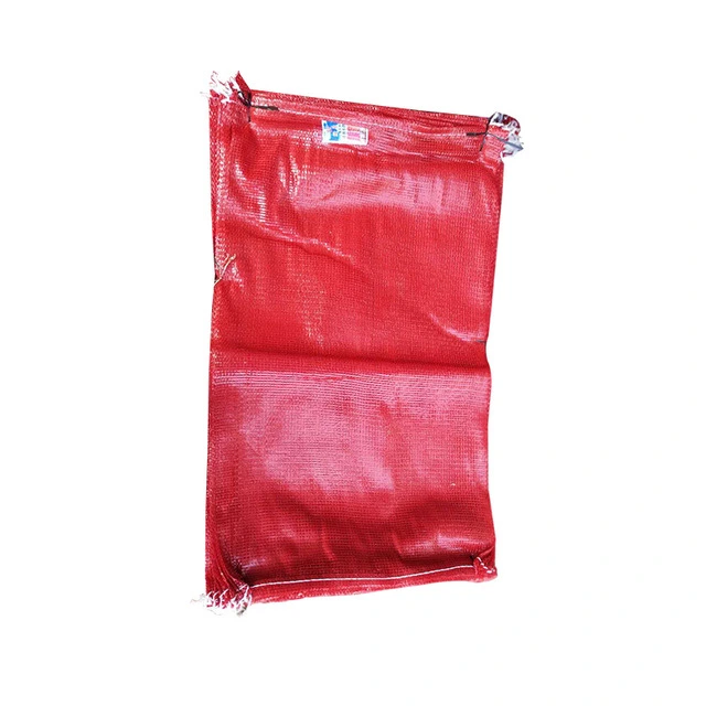 Durable Tubular PP Polypropylene Vegetable Mesh Bag for Firewood