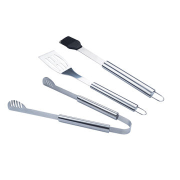 Accessoires de grillade avec brosse à spatule pour barbecue