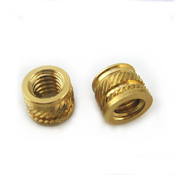 Brass Threaded Inserts For Plastics Furniture Insert