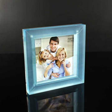 Cheap Acrylic Clear Block Photo Frame Wholesale